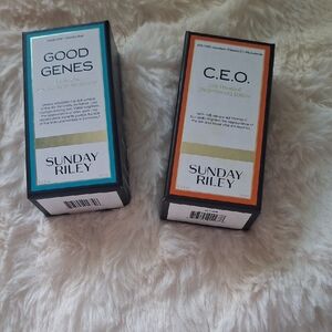 Sunday Riley Good Genes and C.E.O. Duo - Blue and Orange